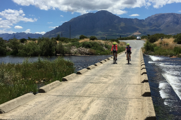 Bains Kloof Pass River Crossing Road Cycle Tour